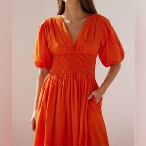 AYR The Extra Extra Dress in Cara Cara, Size Small